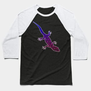 Geometric Gecko Baseball T-Shirt
